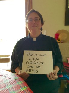 Moira Finley clergy collar